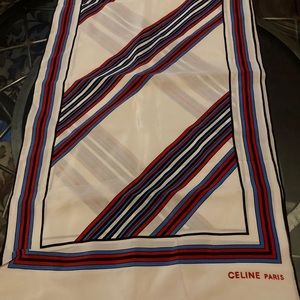 Vintage Celine silk scarf